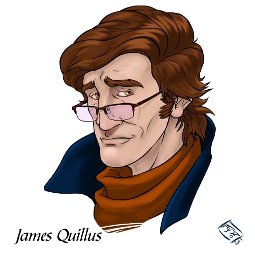 The Dungeon Run Fan Art of James Quillis