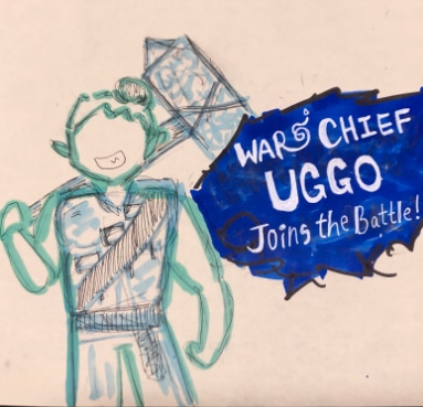 The Dungeon Run Fan Art of Uggo Ragefist / Truthseeker