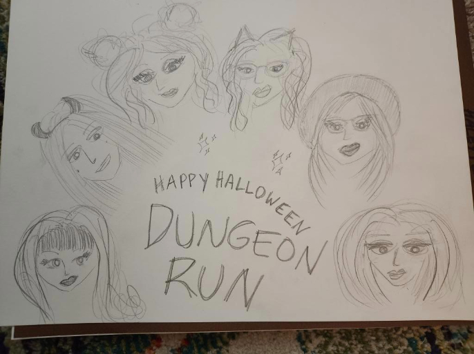 The Dungeon Run fan art Campaign 2 - The Witches of Crooked Craw by Haley Plasman